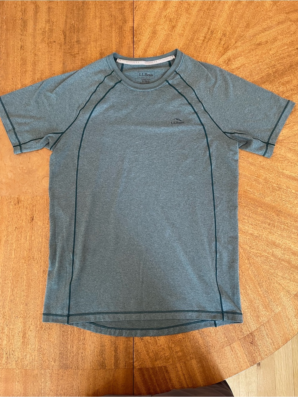 L.L. Bean Men’s Short Sleeve Shirt — Slate Blue